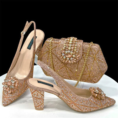 Italian Shoes And Bag Sets HDF1-39