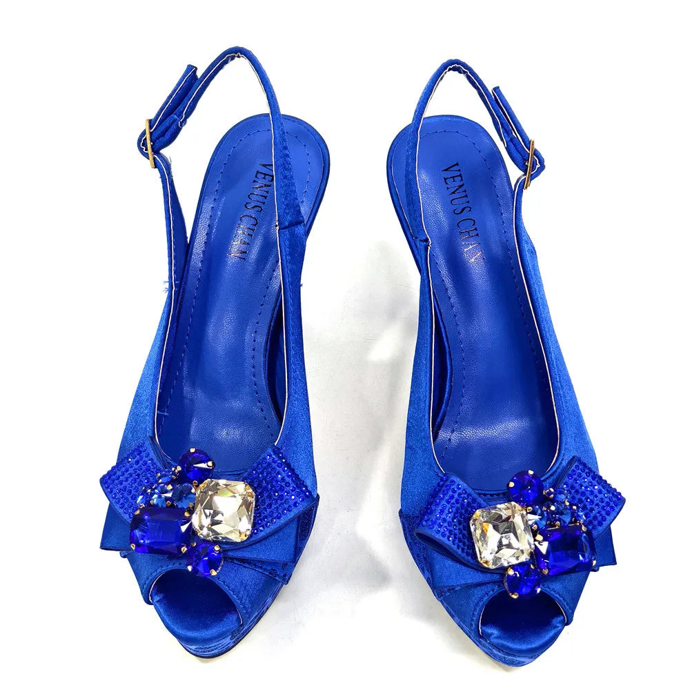New Fashion Evening Shoes and Bag Set HTY543 – product view 6