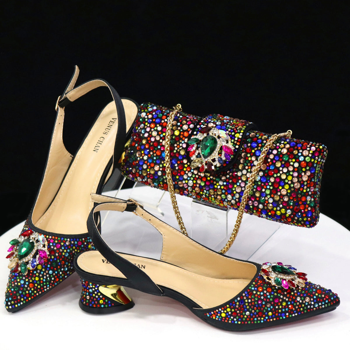 Ladies Shoes and Bags To Match Set ED1291