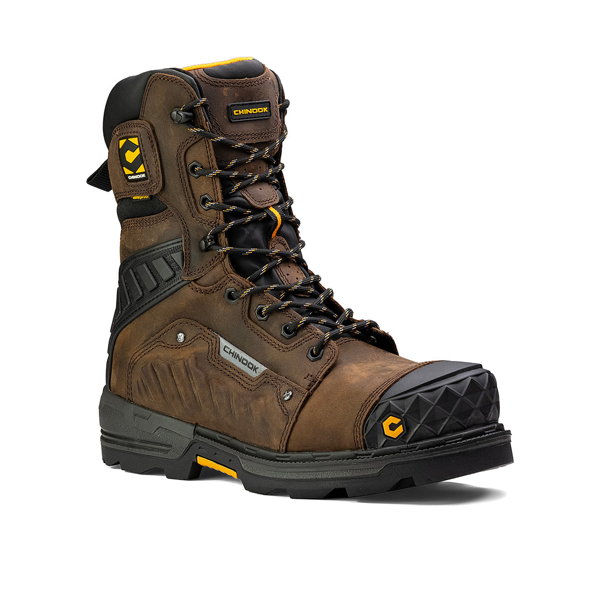 Scorpion 9” Composite Toe Men's Waterproof Work Boot – Brown – product view 3