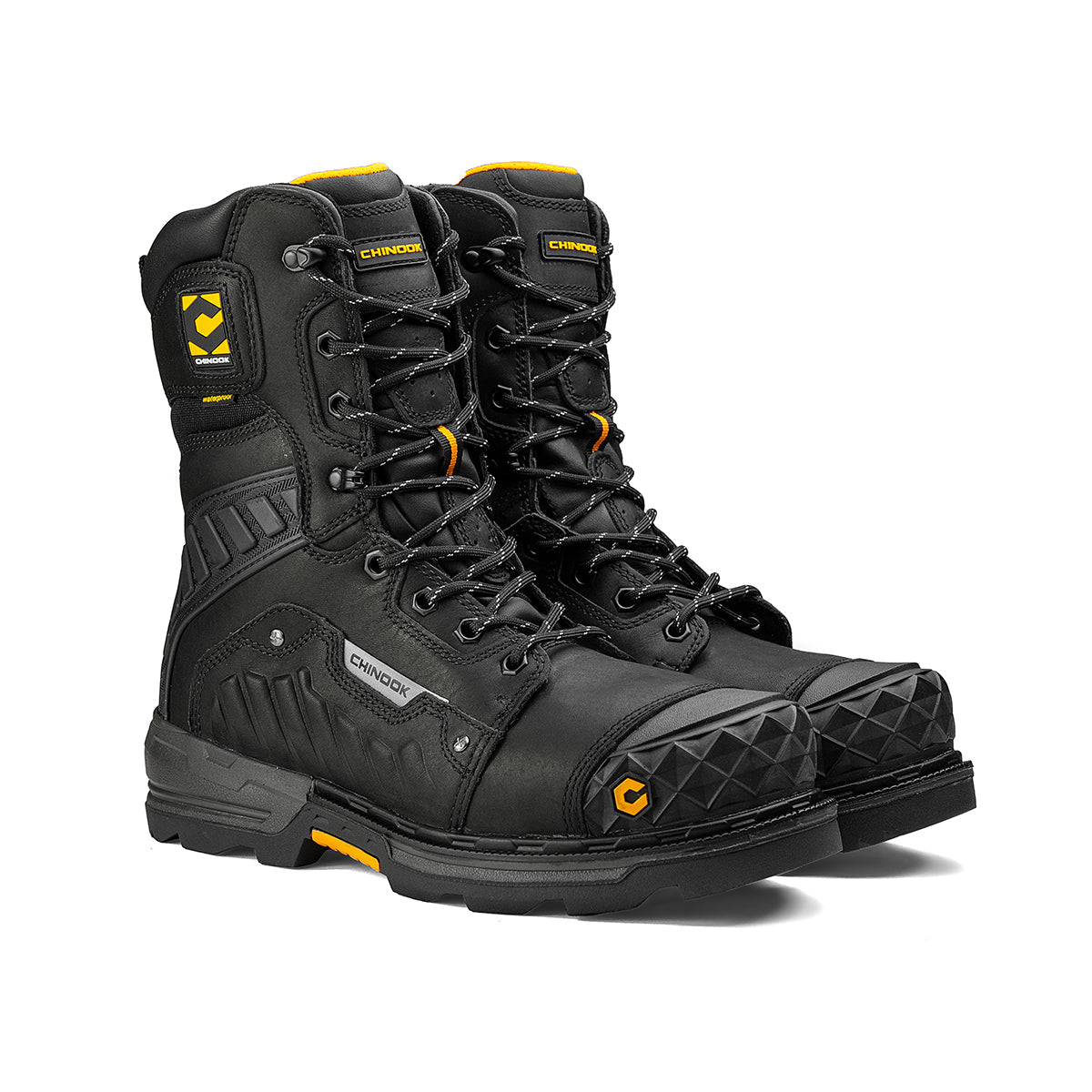 Scorpion 9” Composite Toe Men’s Waterproof Work Boot - Black – product view 4