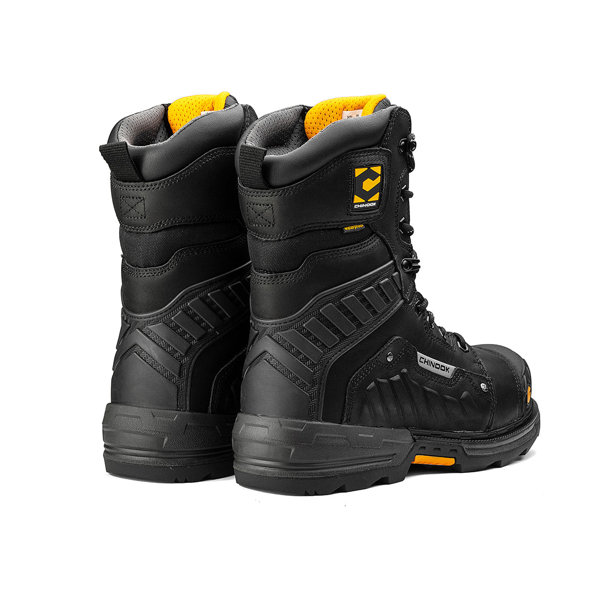Scorpion 9” Composite Toe Men’s Waterproof Work Boot - Black – product view 5
