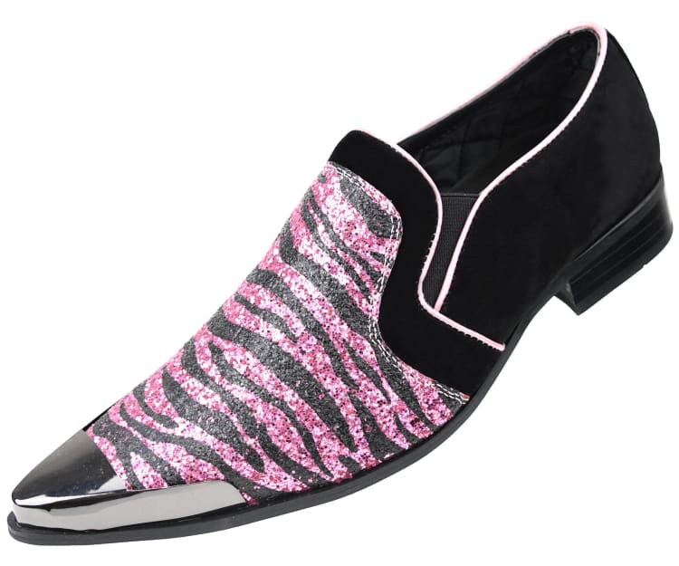 Amali Scott Pink Slip-On Shoes — product view 1