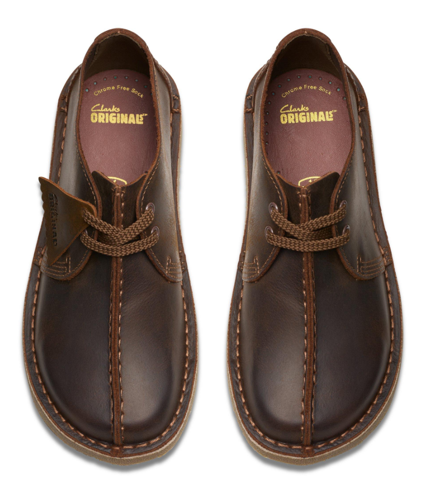 Clarks Originals Desert Trek Kids' Unisex Beeswax Leather 26177647 — product view 6