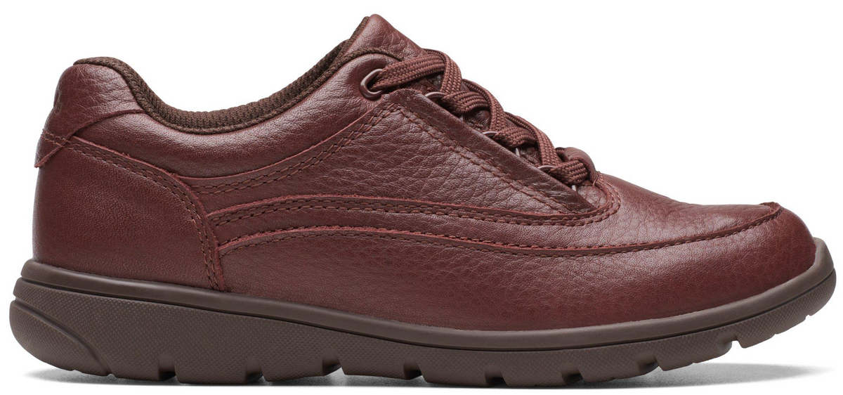 Clarks Venture Carrie K Kids' Unisex Brown Leather 26175555 — product view 1