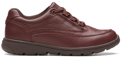 Clarks Venture Carrie K Kids' Unisex Brown Leather 26175555 — product view 1