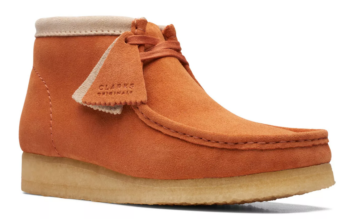 Clarks Originals Wallabee Boot Men's Dark Tan Suede 26172250 - additional view 2