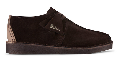 Clarks Desert Trek - 26178477 - Dark Brown Suede - Men's — product view 2