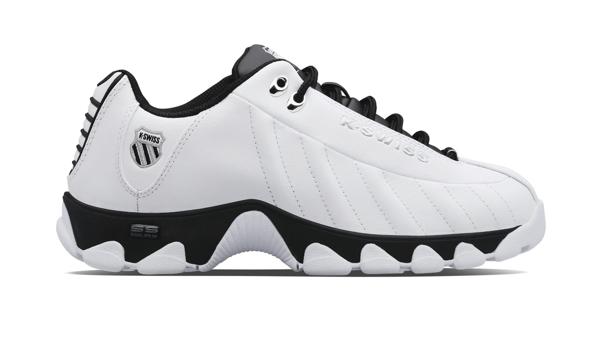 K-Swiss St329 Cmf - White / Black - 04326-102-M — product view 2