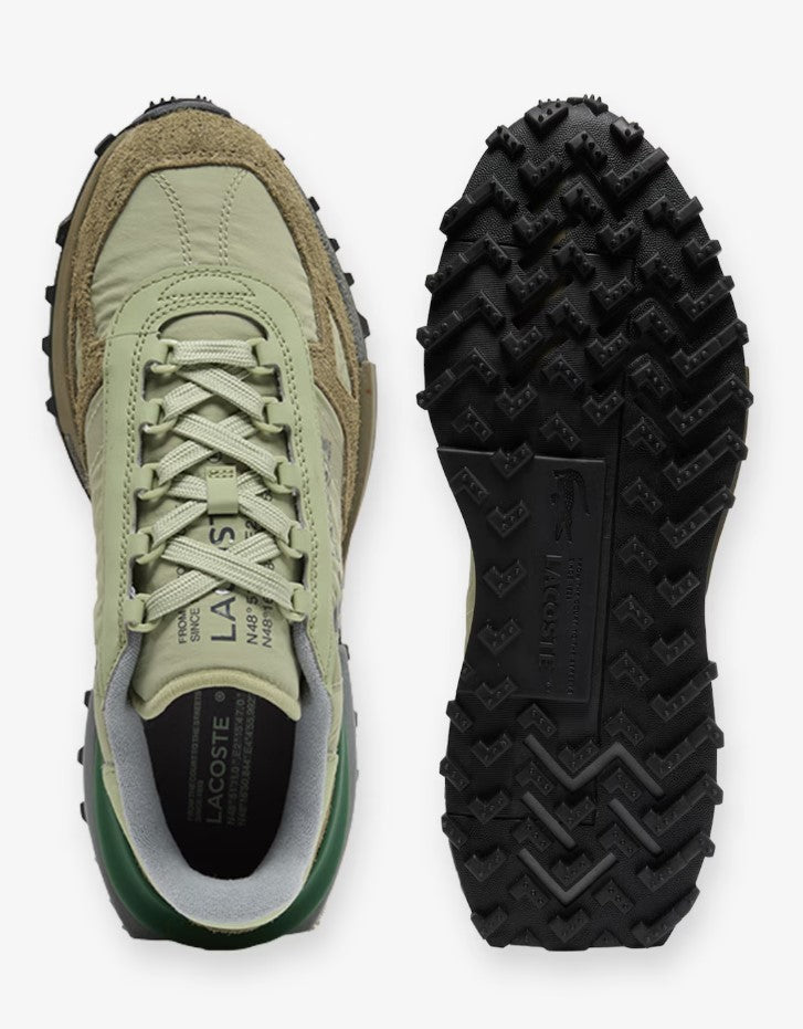 Lacoste Elite Active 225 4 Sma (750SMA0078-APP) Lt. Khaki / Grey — product view 6