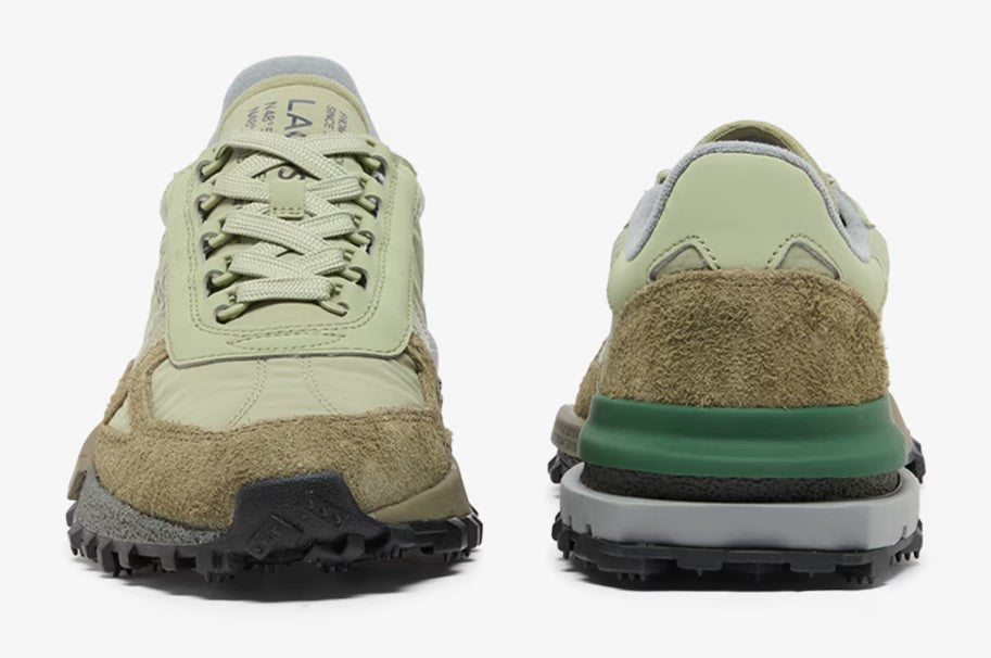 Lacoste Elite Active 225 4 Sma (750SMA0078-APP) Lt. Khaki / Grey — product view 5
