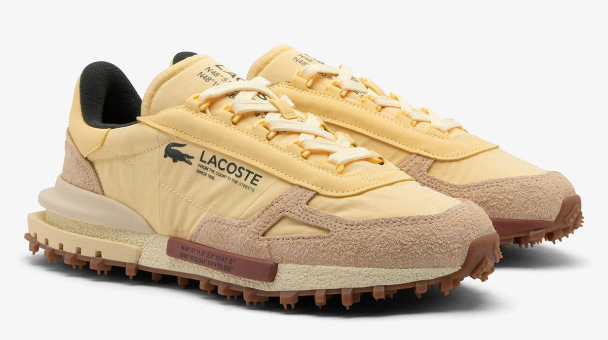Lacoste Elite Active 225 6 Sma (750SMA0081-AB0) Lt Yellow / Gum Textile — product view 2
