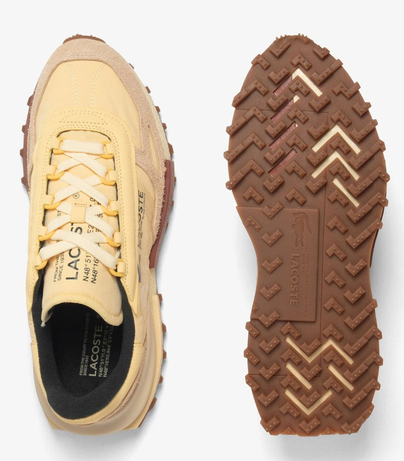 Lacoste Elite Active 225 6 Sma (750SMA0081-AB0) Lt Yellow / Gum Textile — product view 6