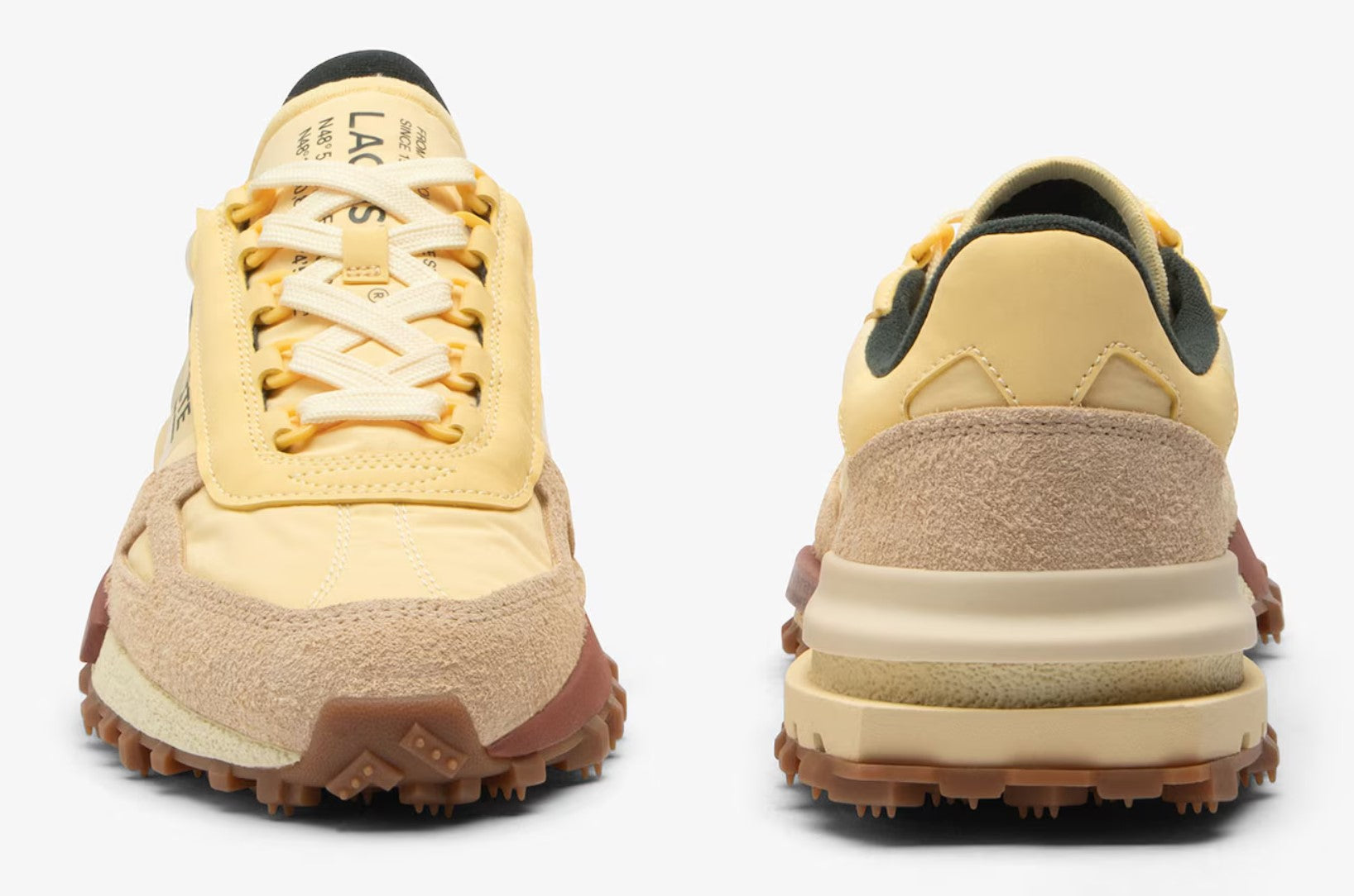 Lacoste Elite Active 225 6 SMA (750SMA0081-AB0) LT YELLOW / GUM TEXTILE