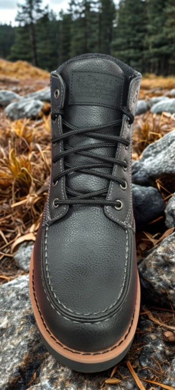 LEVIS DEAN SH (500-13704) BLACK / CHARCOAL – Detail Close-Up