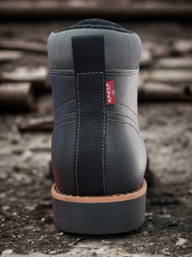 LEVIS DEAN SH (500-13704) BLACK / CHARCOAL – Back View