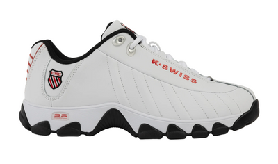K.Swiss St 329 Cmf - 03426-122 (White / Black / Red) — product view 1