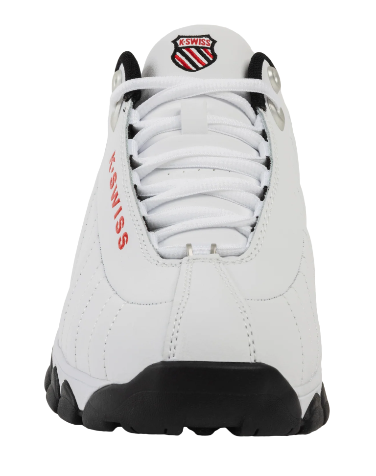 K.Swiss St 329 Cmf - 03426-122 (White / Black / Red) — product view 3