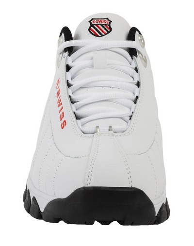 K.Swiss St 329 Cmf - 03426-122 (White / Black / Red) — product view 3