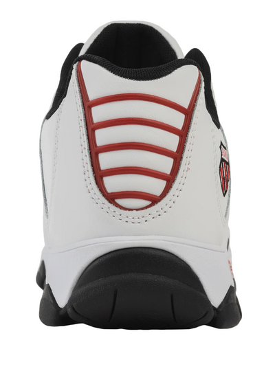 K.Swiss St 329 Cmf - 03426-122 (White / Black / Red) — product view 4