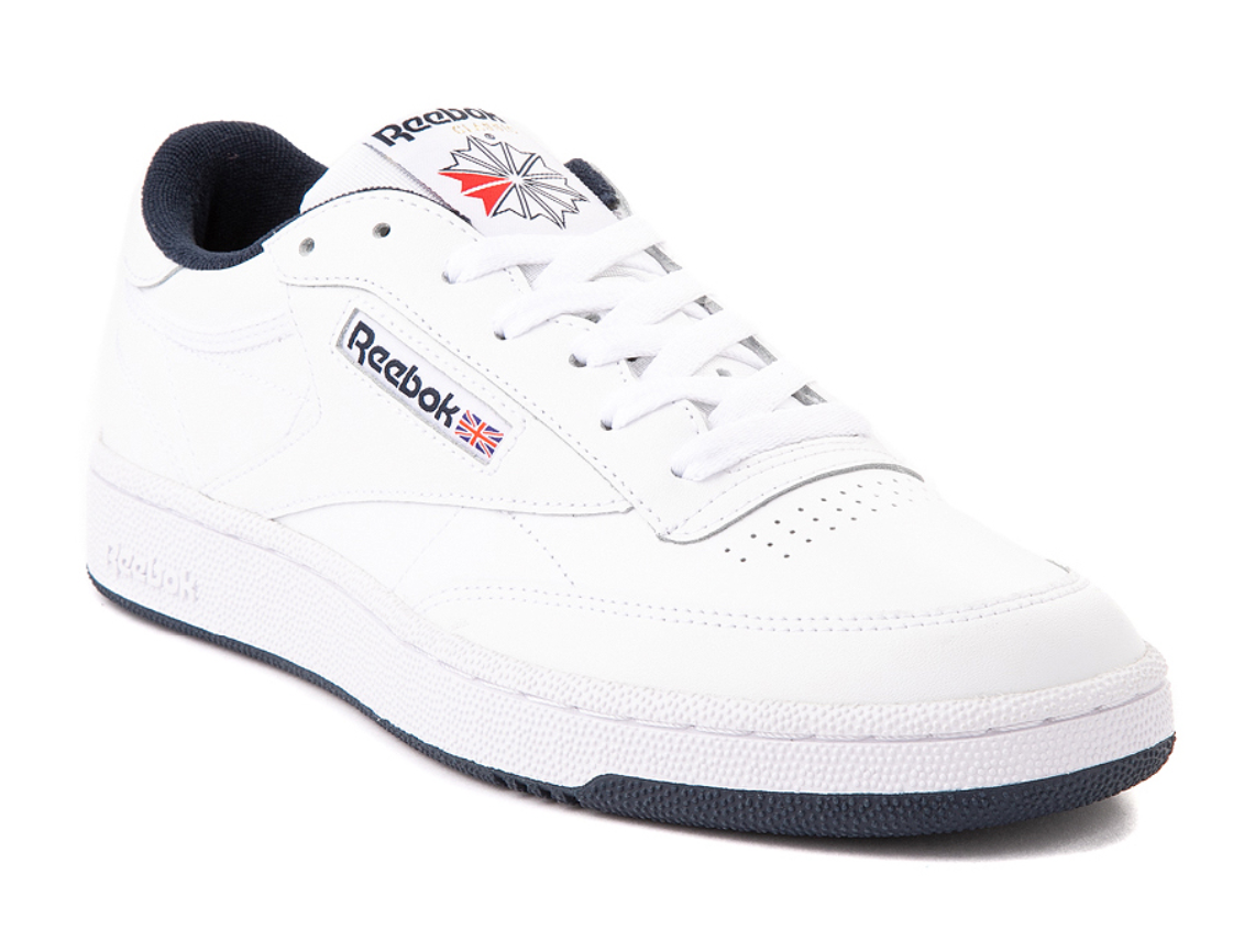 Reebok Club C 85 - Men's - 100000156 (White / Navy)