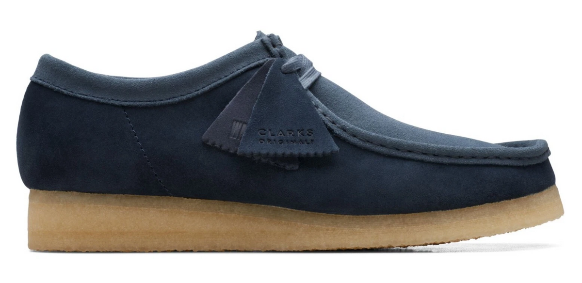 Clarks Originals Wallabee Men's Navy Blue Combi Suede 26172398