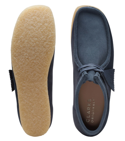 Clarks Originals Wallabee Men's Navy Blue Combi Suede 26172398 - additional view 6