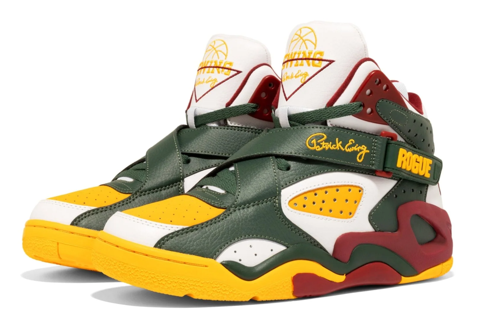 Patrick Ewing Rogue (IEW02592-124) White / Biking Red / Green / Yellow