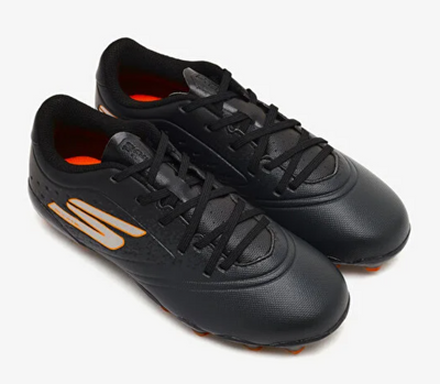 Skechers Razor - Kids / Juniors Soccer Shoes - 252060L-BKOR — product view 2