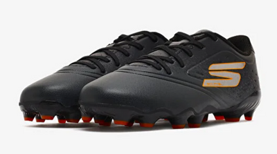 Skechers Razor - Kids / Juniors Soccer Shoes - 252060L-BKOR — product view 5