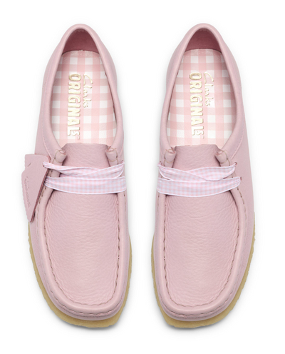 Clarks Wallabee Lo - 26185627 - Baby Pink Leather (WOMEN'S)