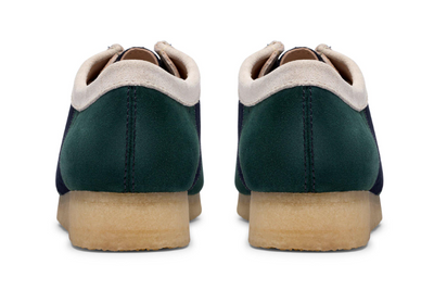 Clarks Wallabee Lo - 26185545 - Blue / Green Stripe
