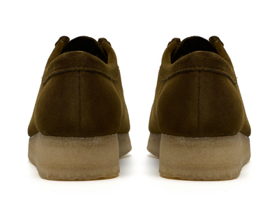 Clarks Wallabee Lo - 26186509 - Olive Suede (WOMEN'S)