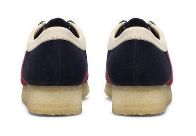 Clarks Wallablee Lo - 26185584 - Navy Stripe (WOMEN'S)