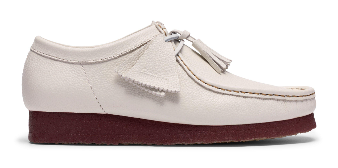 Clarks Originals Wallabee Men's White Leather 26185664 — product view 1