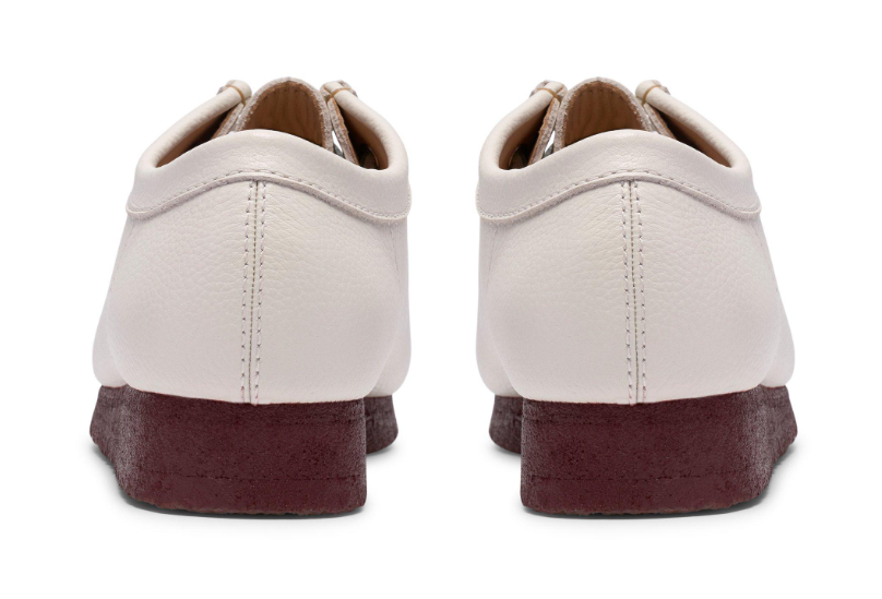 Clarks Wallabee Lo - 26185664 - White Leather