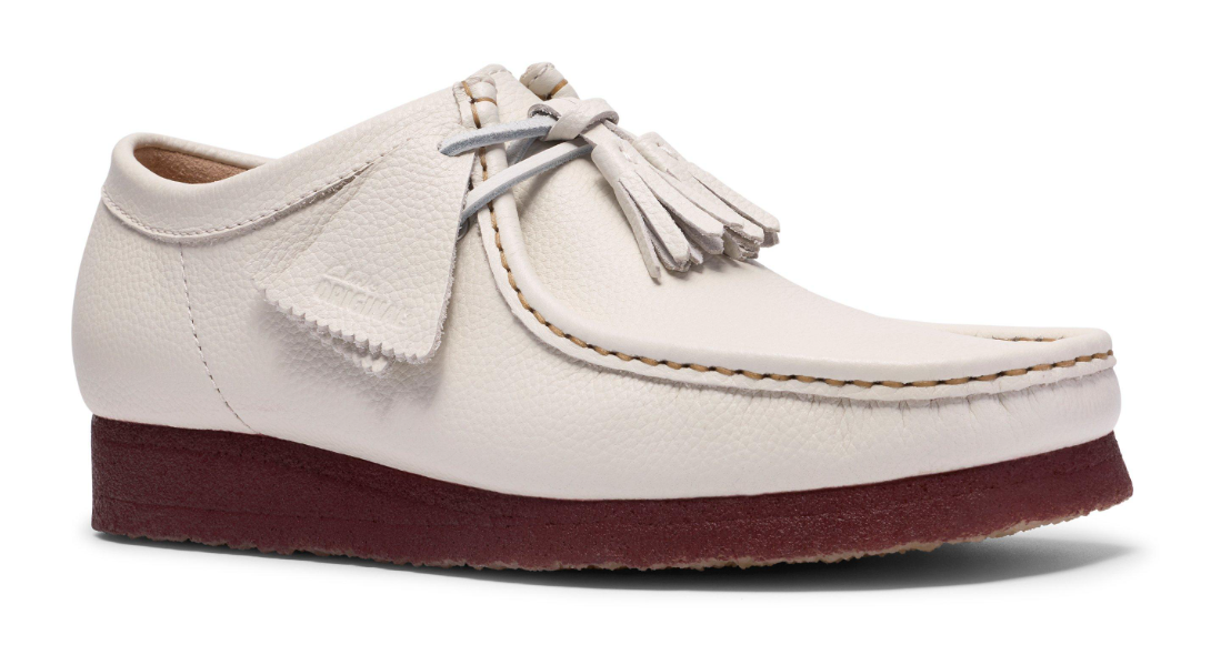 Clarks Originals Wallabee Men's White Leather 26185664 — product view 2