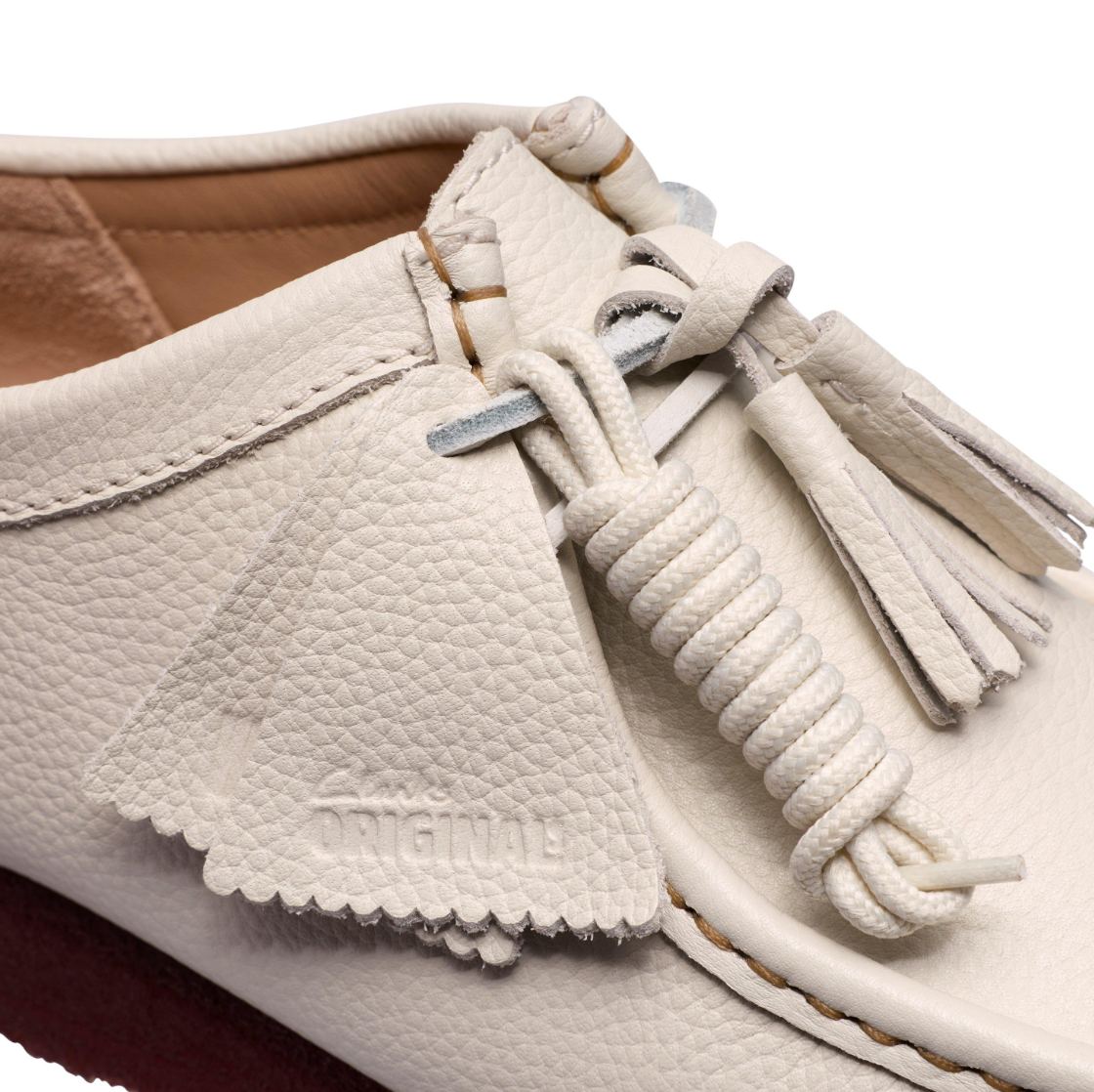 Clarks Originals Wallabee Men's White Leather 26185664 — product view 5