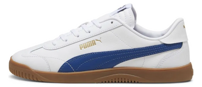 Puma Club 5v5 - 389406-13 White/Royal/Gold – Front View