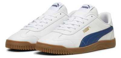 Puma Club 5v5 - 389406-13 White/Royal/Gold – Side Profile