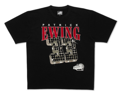Patrick Ewing 33 Rhinestone T-Shirt (RBETIC03-001) — product view 1