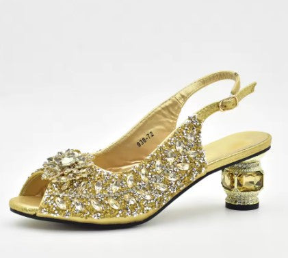Latest Italian Shoes and Matching Bag Set ED201 – product view 6