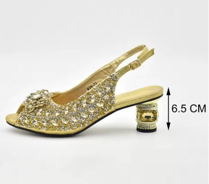 Latest Italian Shoes and Matching Bag Set ED201 – product view 9