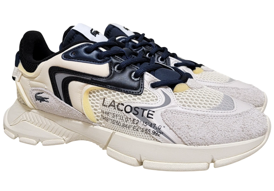 Lacoste L003 Neo 123 1 Sma - 745SMA0001-2G9 - Off Wht / Blk — product view 2