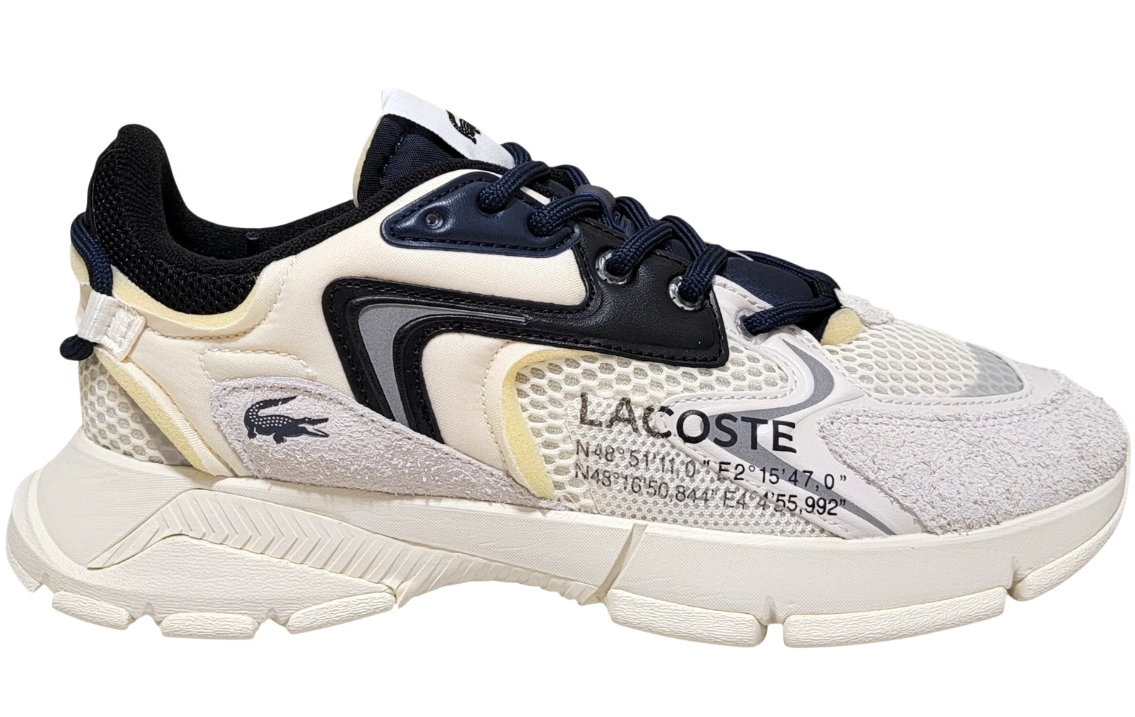 Lacoste L003 Neo 123 1 Sma - 745SMA0001-2G9 - Off Wht / Blk — product view 1