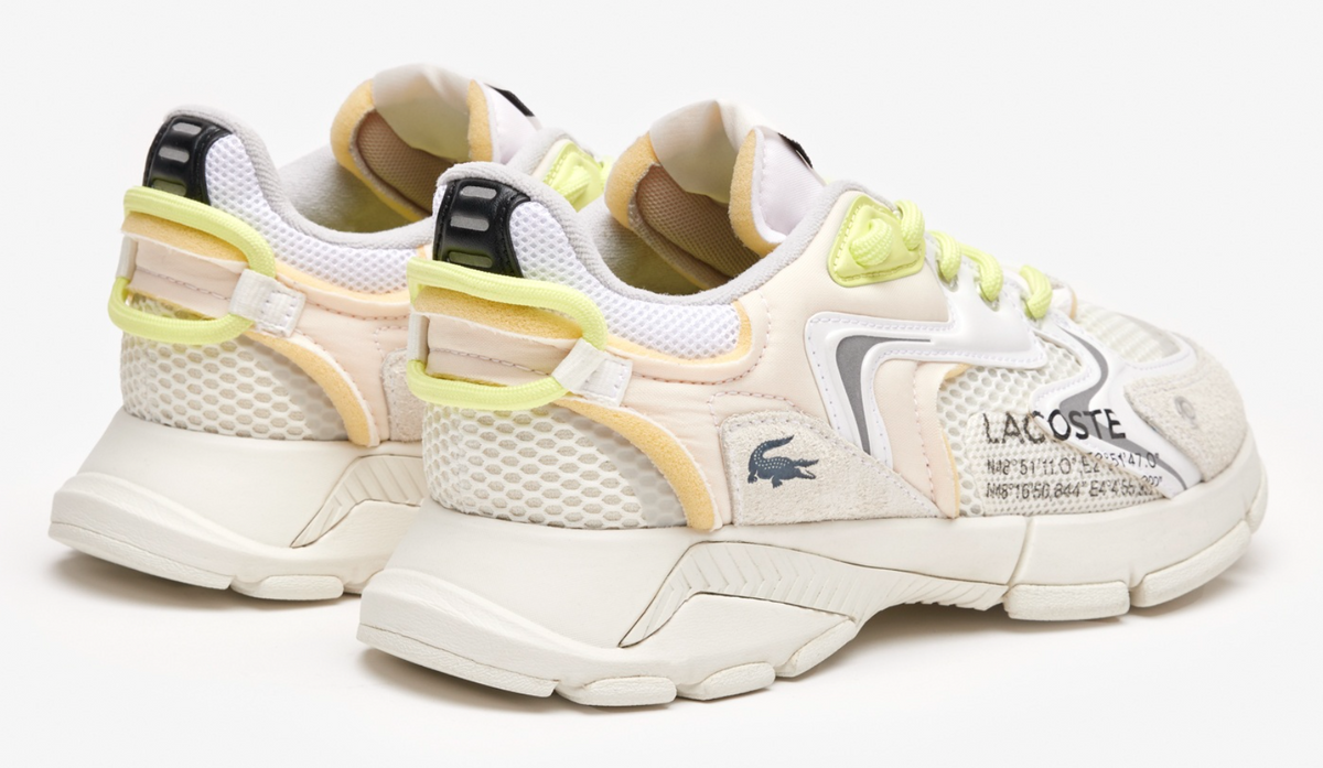 Lacoste L003 Neo 223 1 Sma - 746SMA0003-WP2 - Off Wht / Lt Grn — product view 4