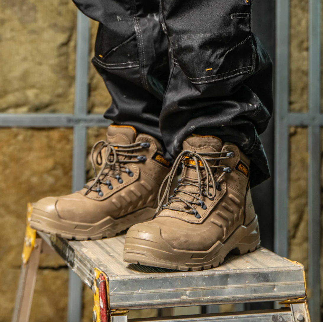 Dewalt Bowman Men's, Waterproof, Nubuck Leather, Steel Toe - DXWP10056-SND — product view 4