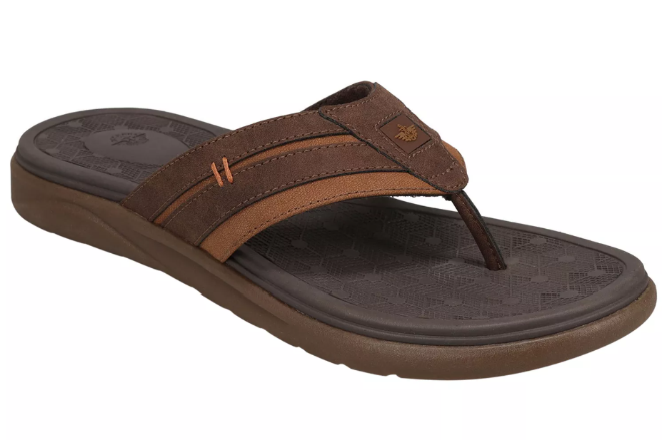 Cliff 90-34268 - Dark Brown - Dockers Flip Flop – Front View