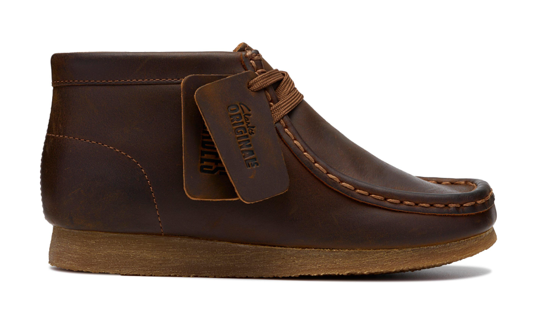 Clarks Originals Wallabee Boot Kids' Unisex Beeswax 26185929 — product view 1