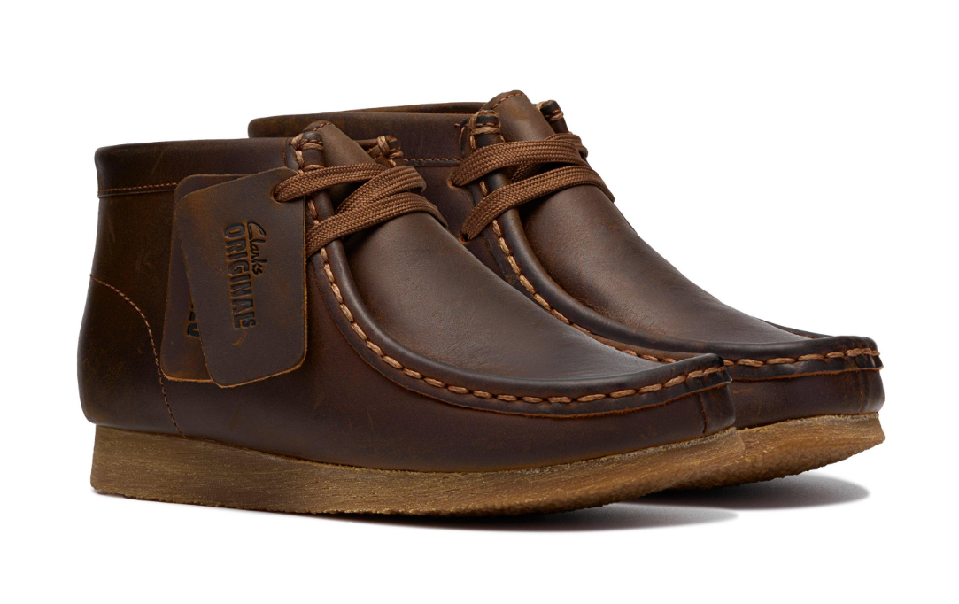 Clarks Originals Wallabee Boot Kids' Unisex Beeswax 26185929 — product view 3